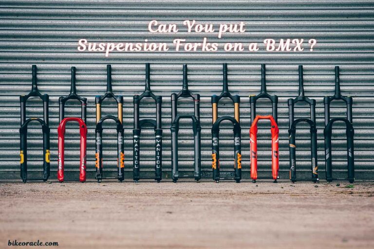 Can You put Suspension Forks on a BMX?