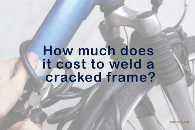 How much does it cost to weld a cracked frame?