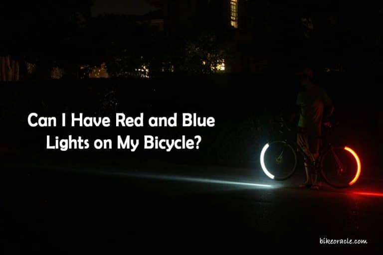 Can I Have Red and Blue Lights on My Bicycle? – [Answered]