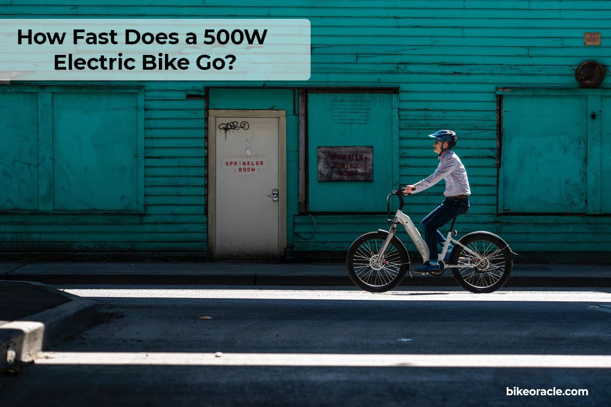 How Fast Does a 500W Electric Bike Go